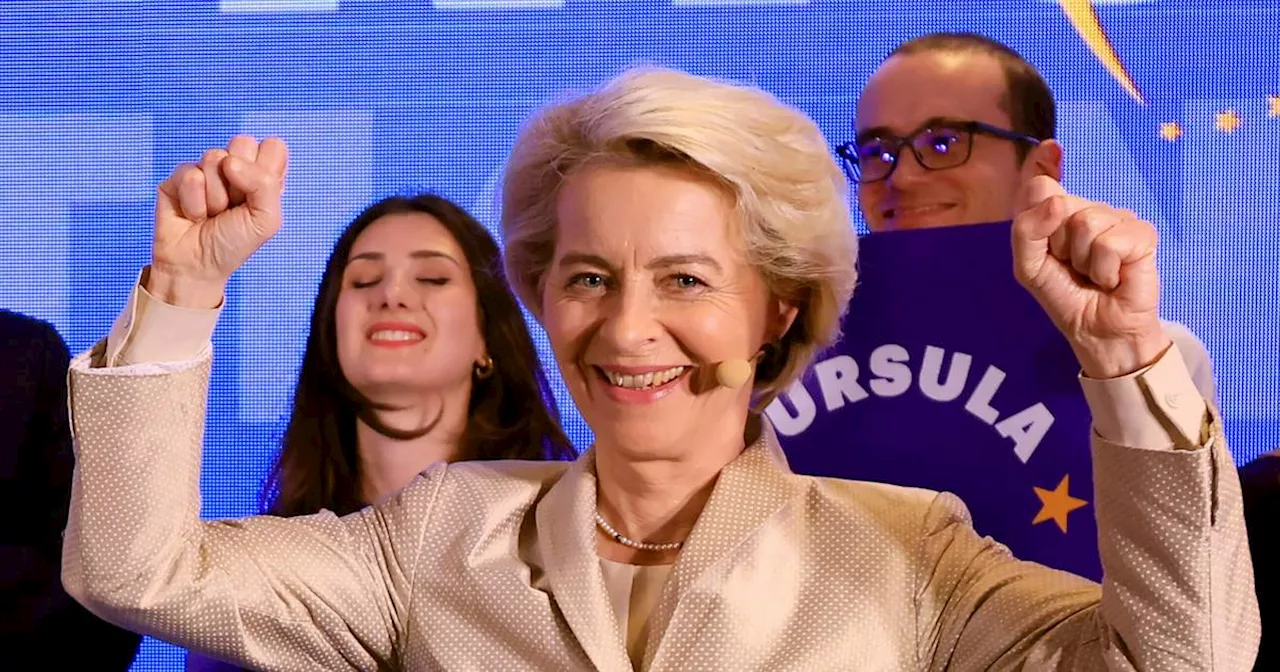 Europawahlen: Um 21.21 Uhr erklärt sich von der Leyen zur Siegerin