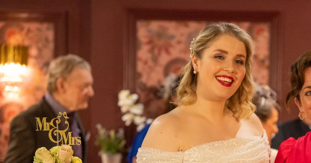 Fair City's Hayley Collins marries James Rafferty in low key wedding