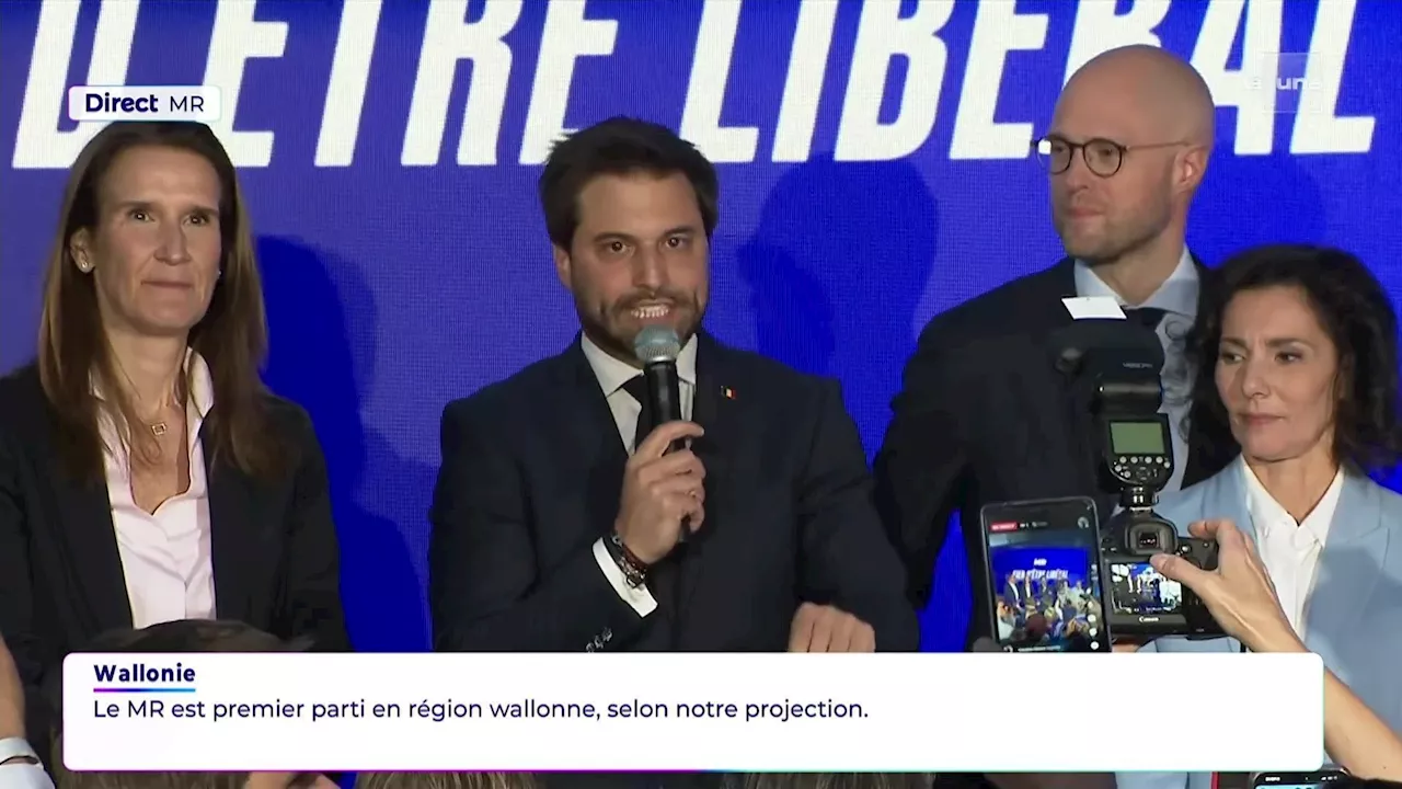 Élections 2024 : 'C'est un moment historique pour notre formation politique' savoure Georges-Louis Bouchez