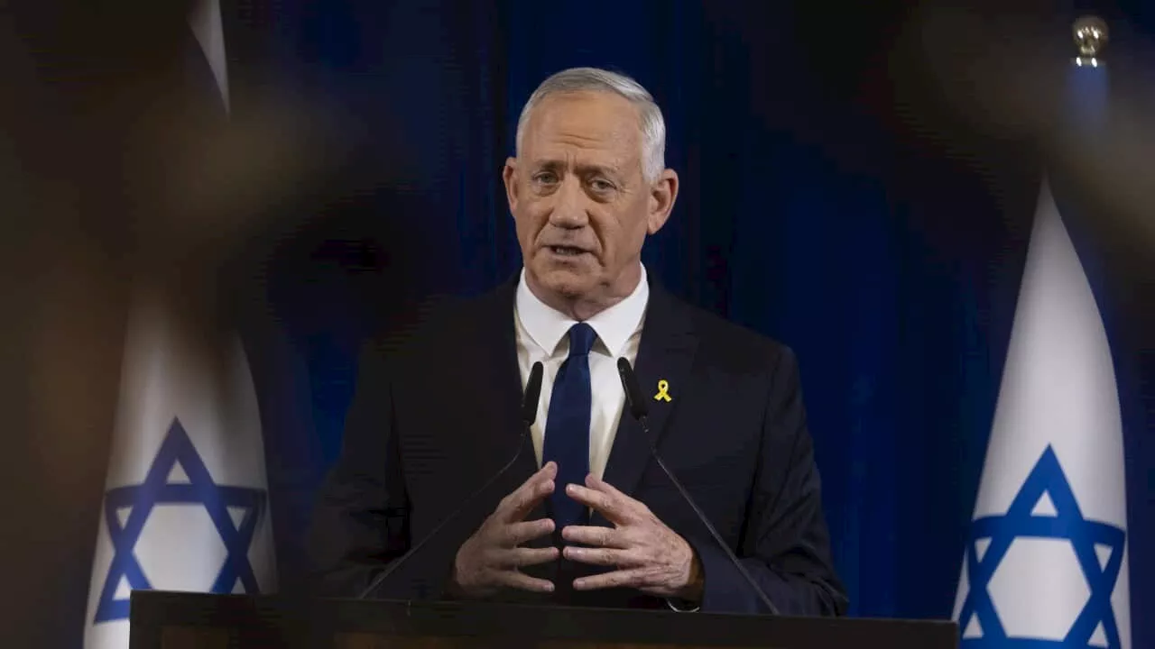 Israel war cabinet minister Benny Gantz resigns from Benjamin Netanyahu's government