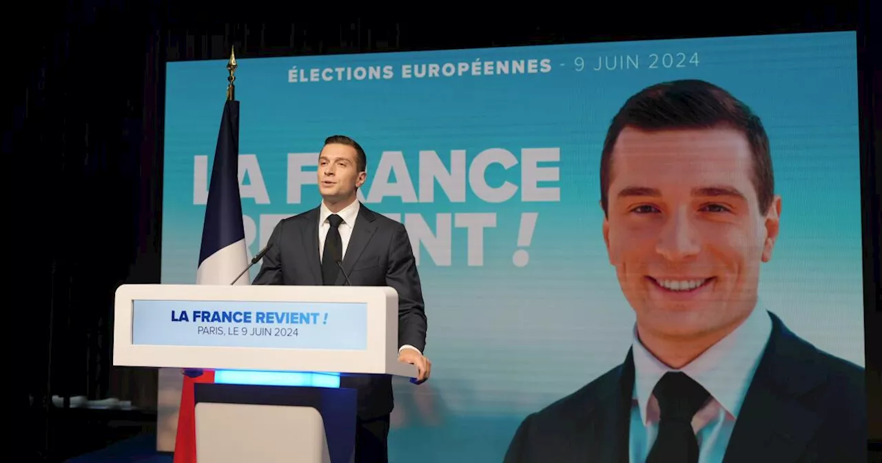 First French projections put hard-right National Rally well ahead in EU election