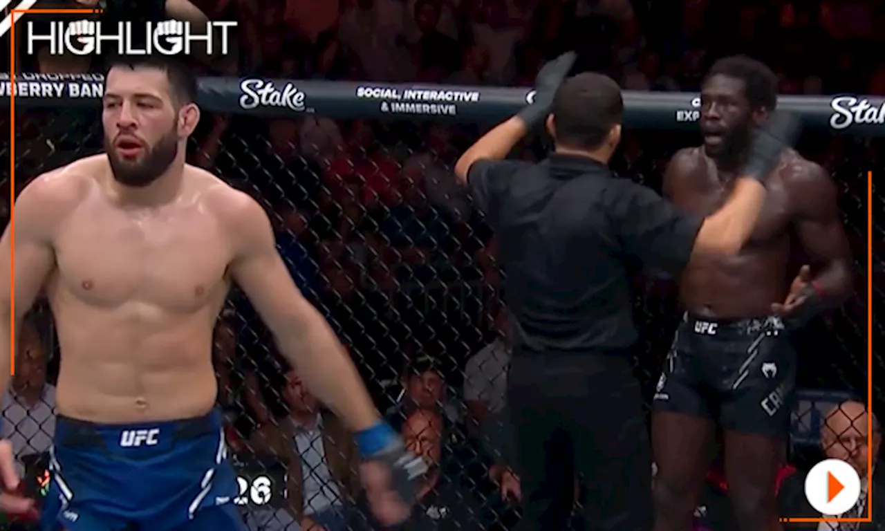 UFC on ESPN 57 Highlight Video: Nassourdine Imavov Gets Controversial Stoppage Over Jared Cannonier