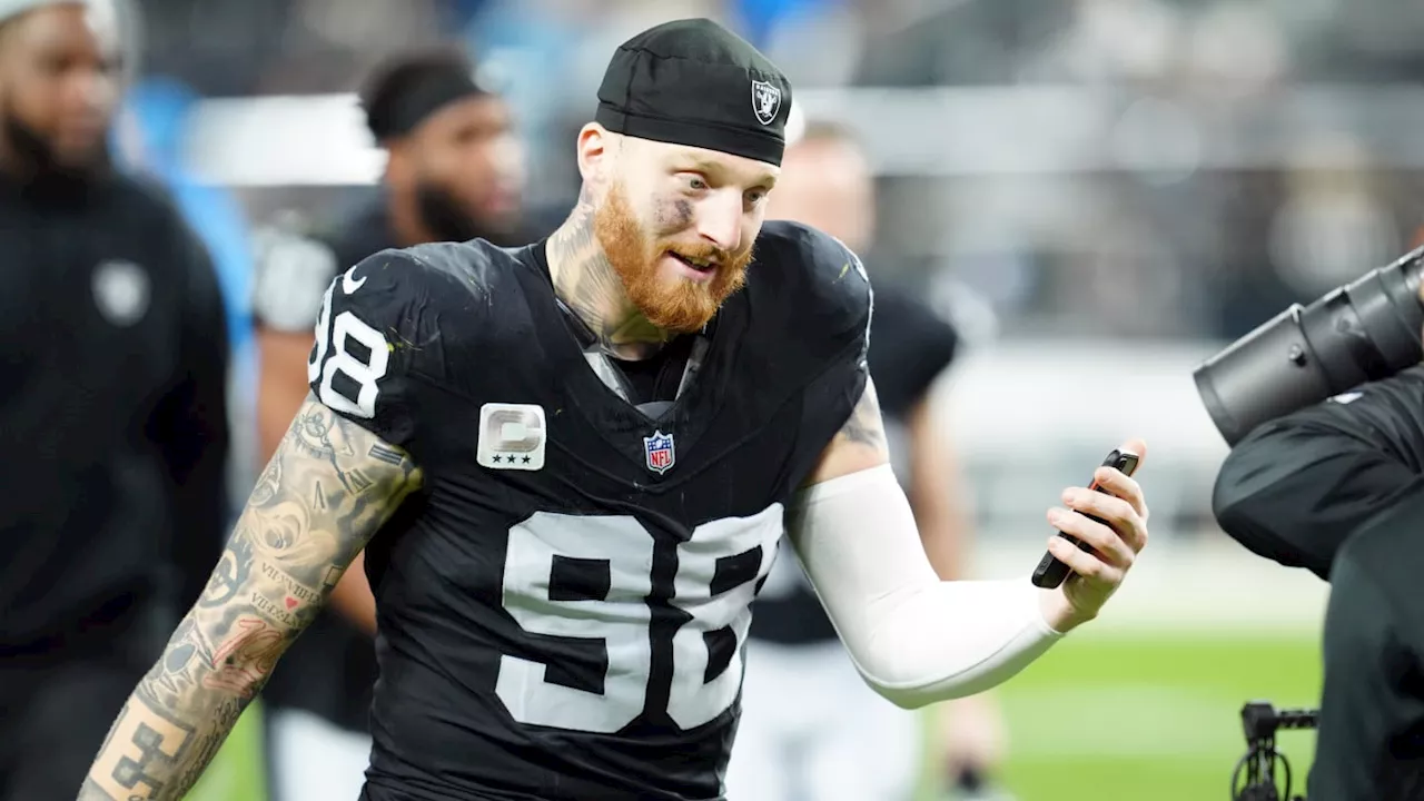 Maxx Crosby Told Wild Story About Seeing a UFO on Raiders’ Flight From Miami