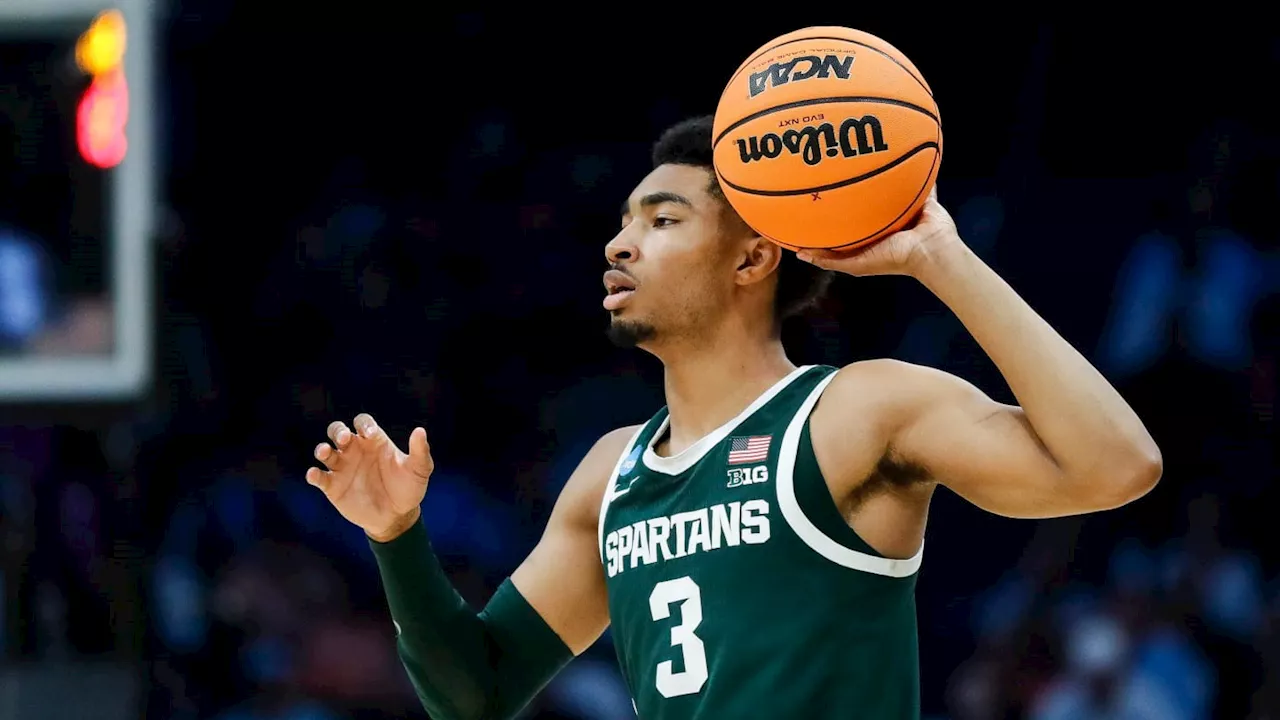 Michigan State men's basketball C Carson Cooper speaks on G Jaden Akins' progression,