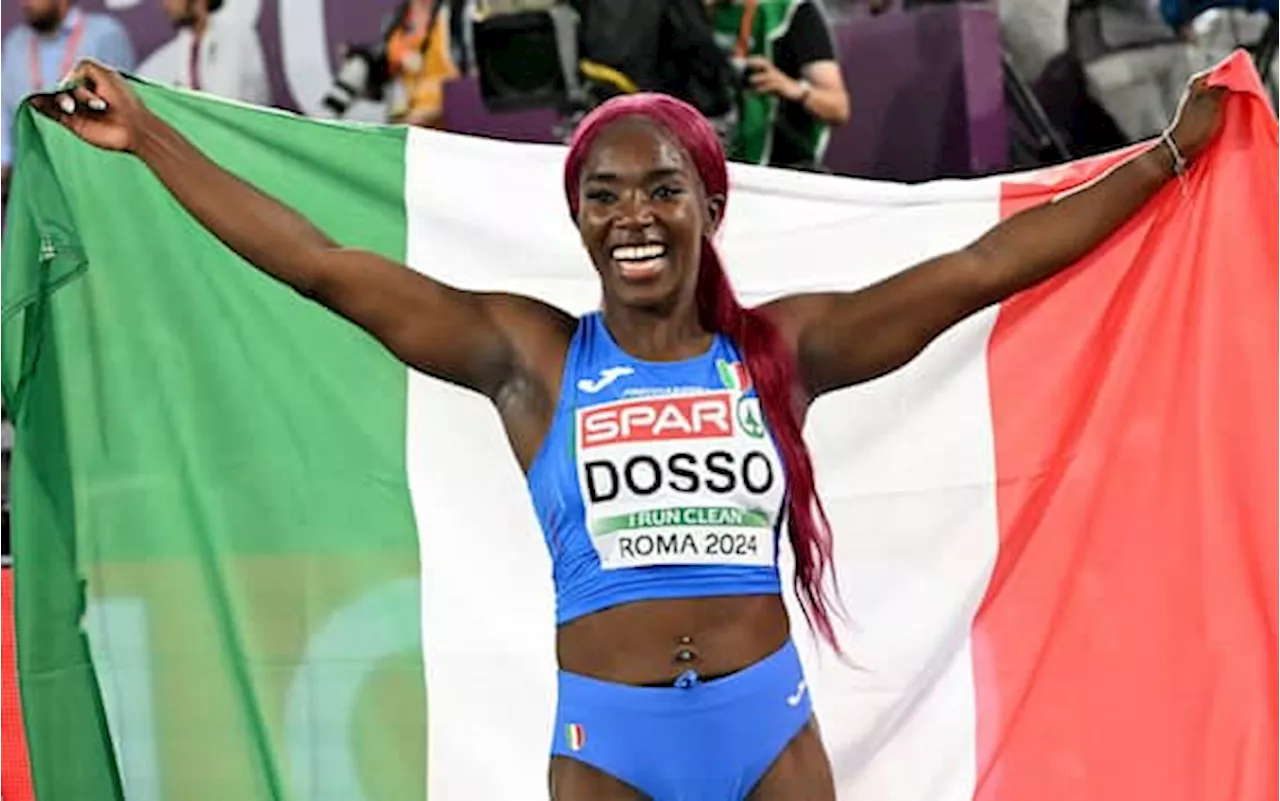 Dosso, bronzo nei 100 metri agli Europei di Atletica