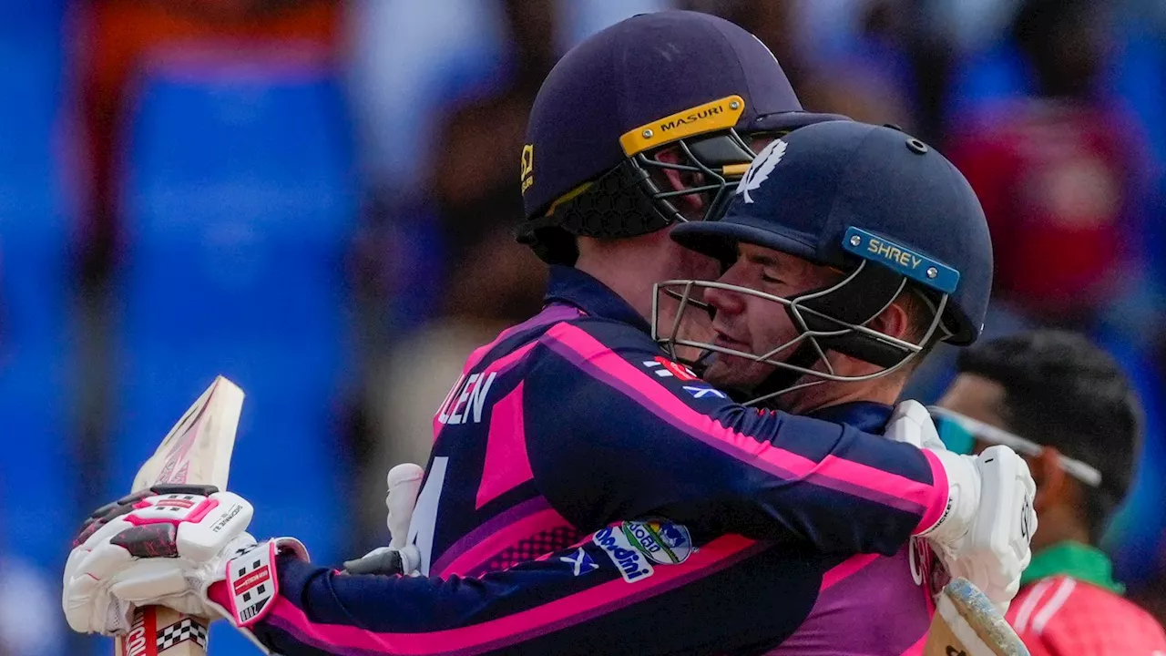 T20 World Cup: Scotland win again to pile pressure on England in Group B