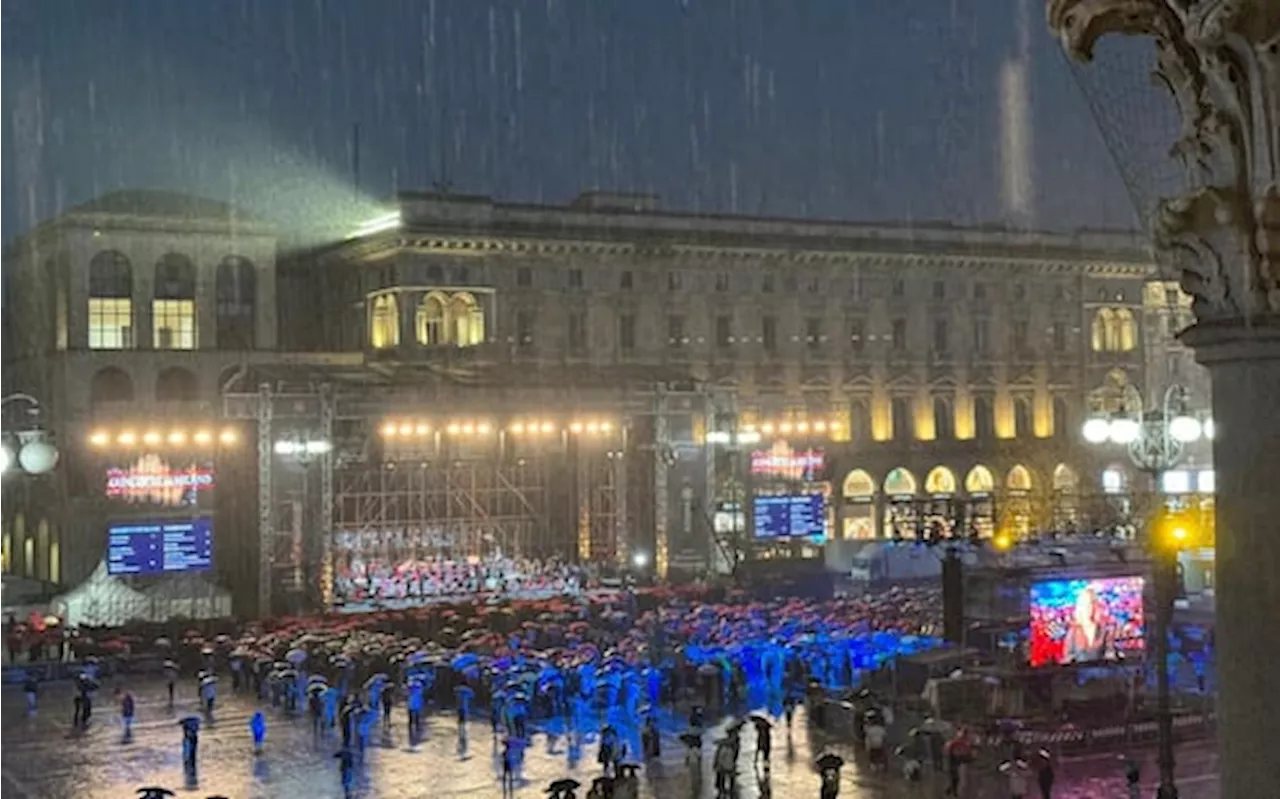 Maltempo a Milano, annullato il concerto della Filarmonica della Scala