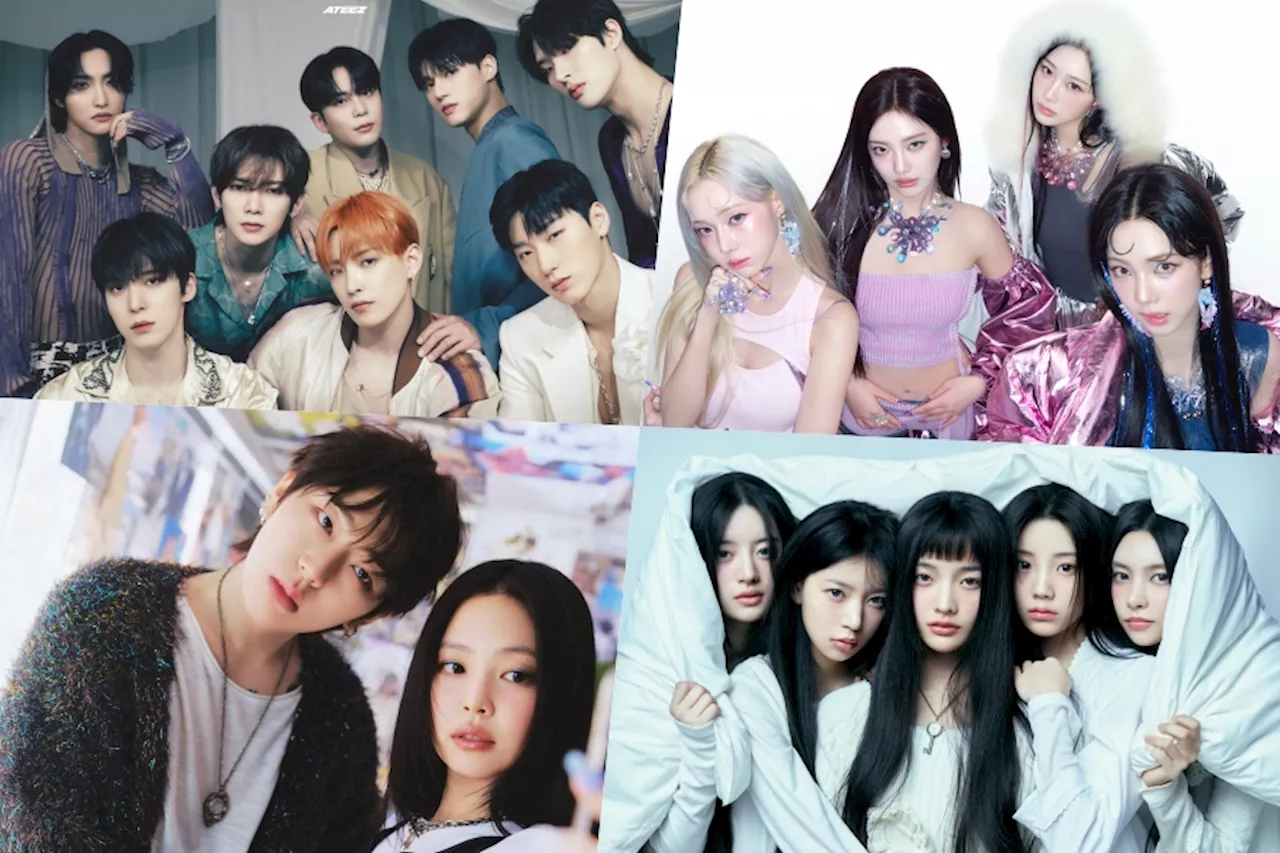 ATEEZ, aespa, Zico & Jennie, ILLIT, And More Top Circle Weekly And Monthly Charts