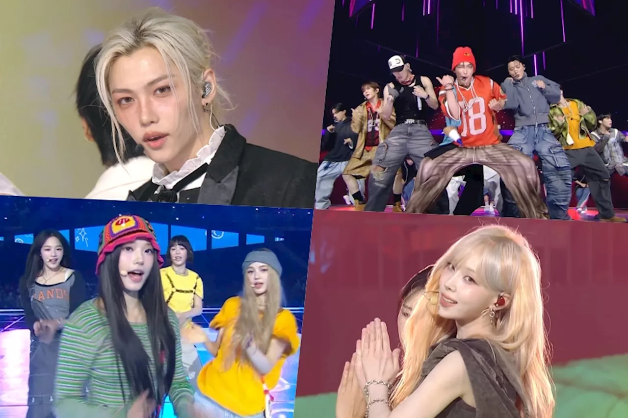 Watch: Stray Kids, ATEEZ, aespa, NewJeans, ITZY, TREASURE, And More Perform At “K-WAVE Concert Inkigayo”