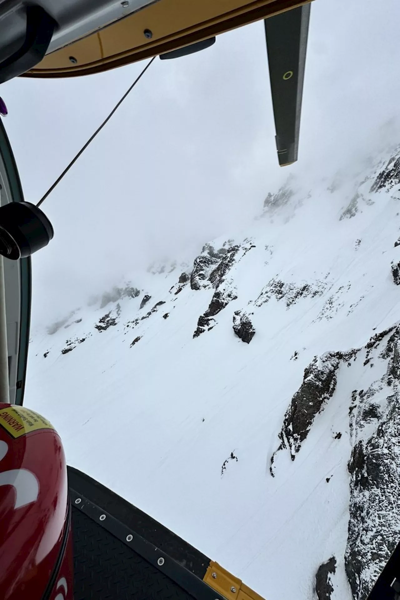 Rescuers analyzing aerial videos for clues in search for missing B.C. climbers