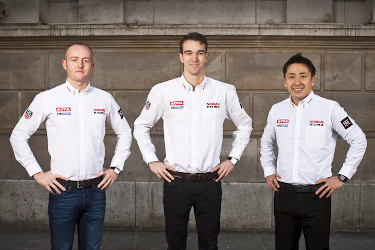 Nissan LMP1 mit Pla, Tincknell und Matsuda