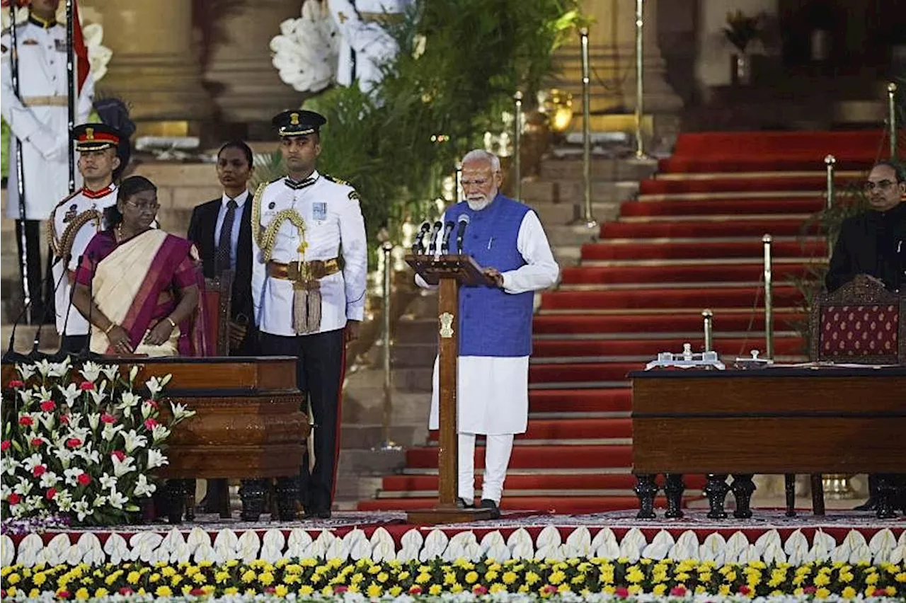 Modi sworn in as India’s prime minister for historic third term