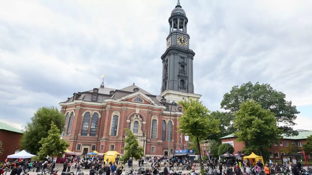 Hamburg: Tausende Biker beim Motorrad-Gottesdienst