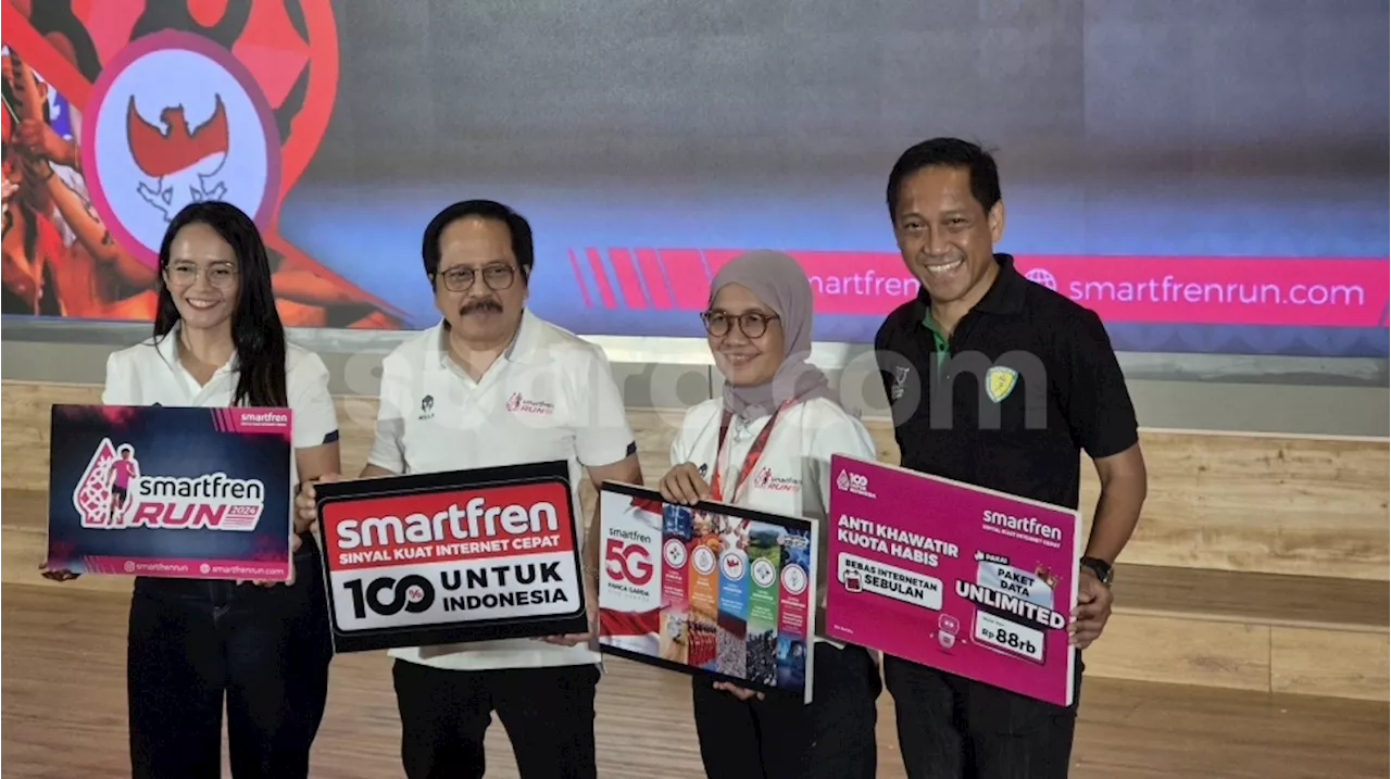 3000 Pelari Siap Meramaikan Smartfren Run 2024, Rebut Hadiah Total Rp200 Juta