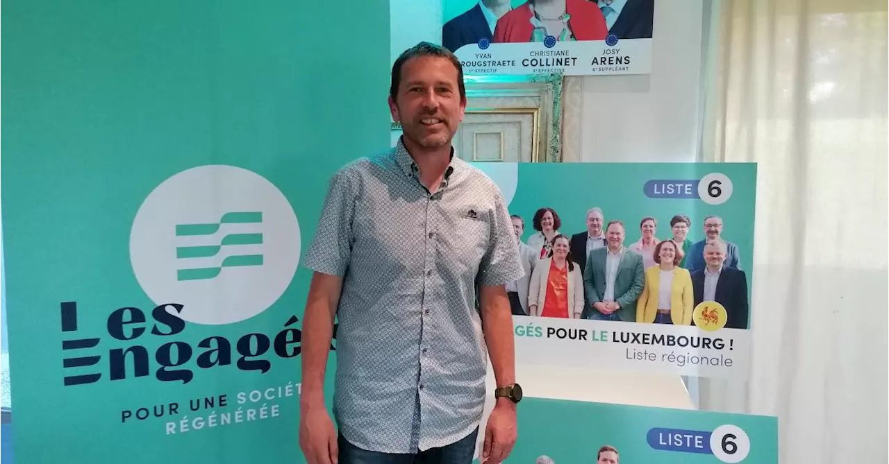 Maxime Leonet, bourgmestre de Daverdisse, vit ses premières élections au niveau régional chez les Engagés : «