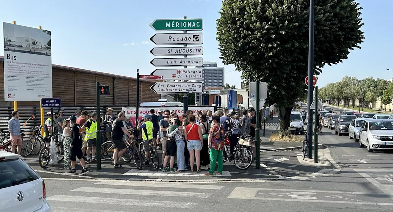 Bordeaux : un hommage silencieux sur les lieux du décès d’une cycliste