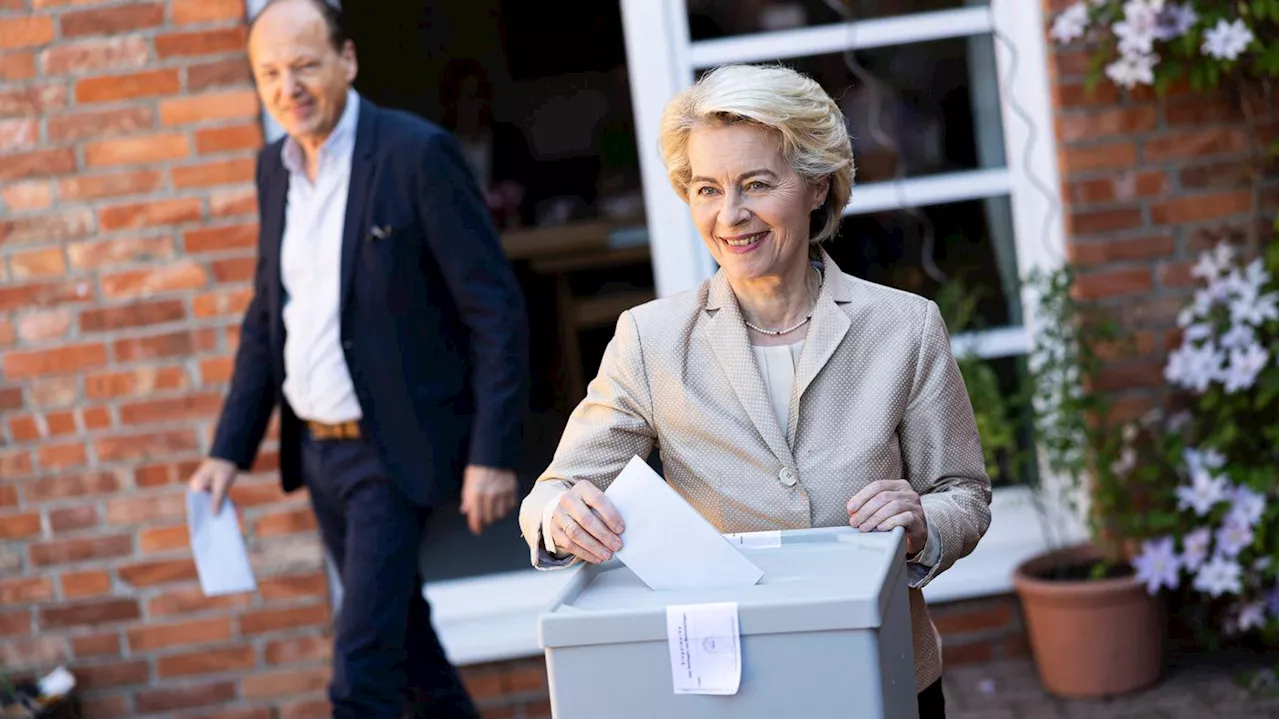 „Das Zentrum hält“: Von der Leyens EVP gewinnt Europawahl deutlich, Grüne mit größten Verlusten