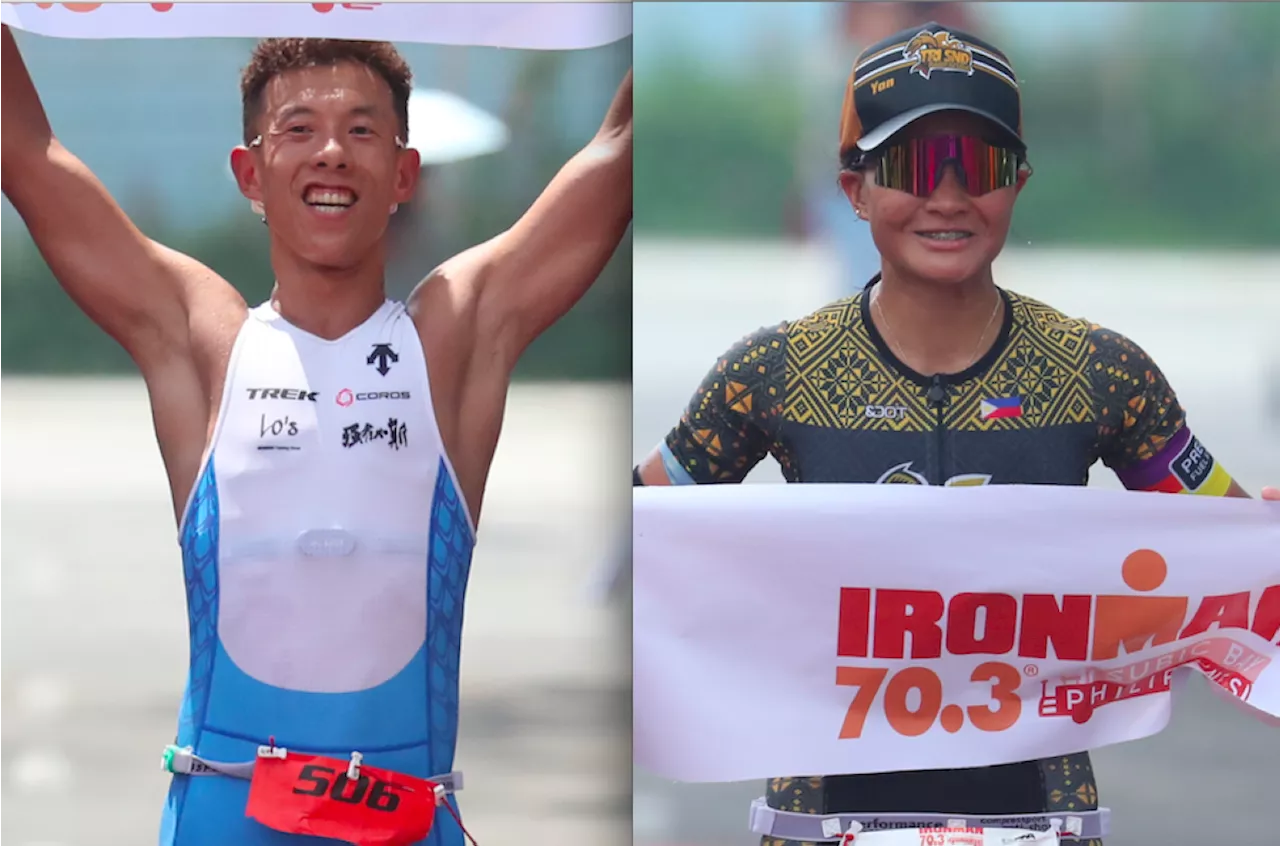 Chinese, Ramo seal IRONMAN 70.3 Subic glory