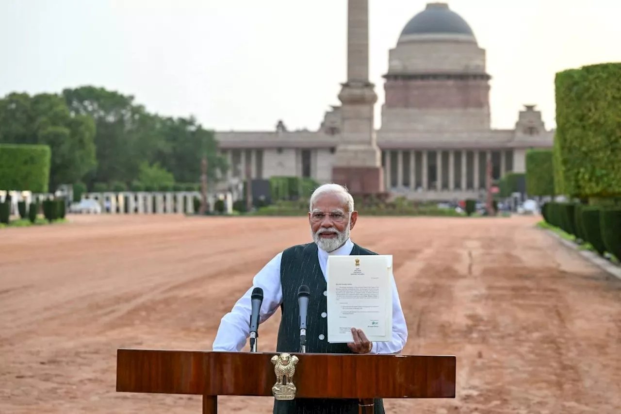 India's Modi takes oath for 3rd term