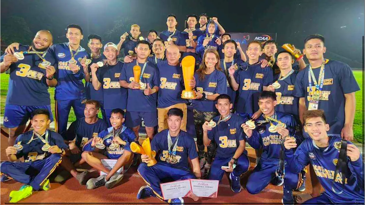 JRU completes three-peat in NCAA athletics