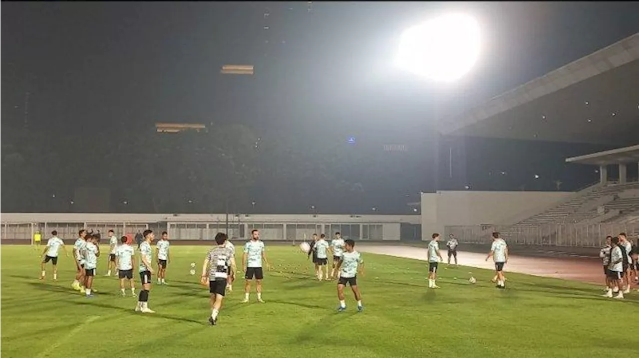 Waketum PSSI dan Ketua BTN Pantau Langsung Latihan Timnas Indonesia di Stadion Madya