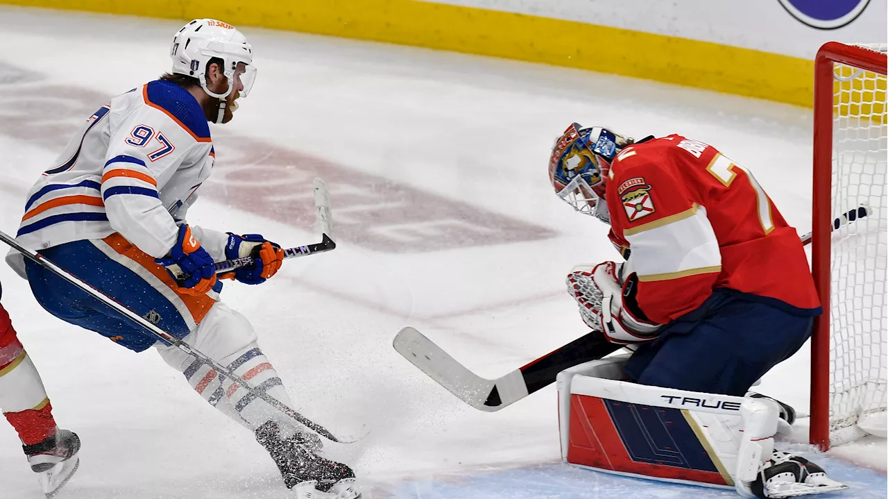 A bit of history for Panthers, who lead a Stanley Cup Final for first time