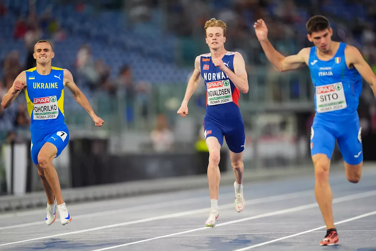 Ingvaldsen misset EM-finale på 400 meter – Grimerud også ute