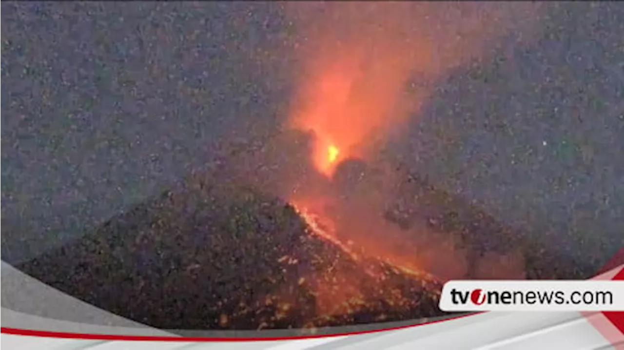 Awan Panas Gunung Merapi Meluncur Ke Barat Daya (Kali Bebeng) Sejauh 1 Kilometer