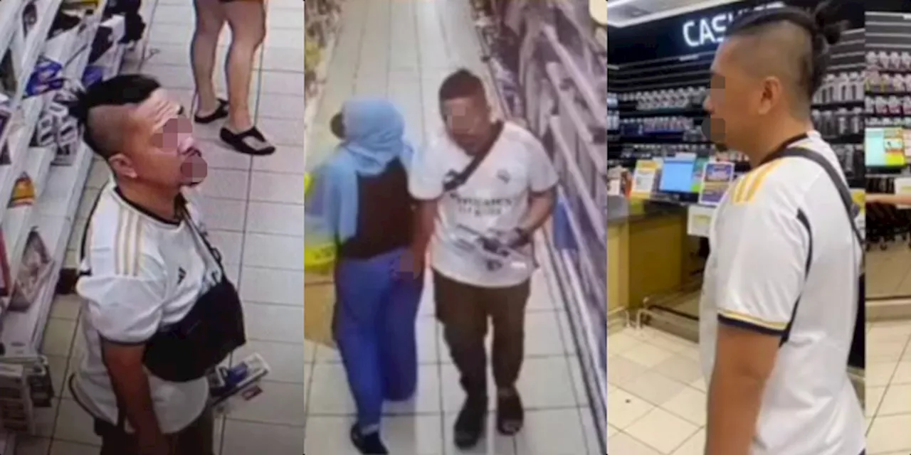 Lady Gets Groped by Stranger at Selayang Supermarket, Police Wants Help to Look For the Perp