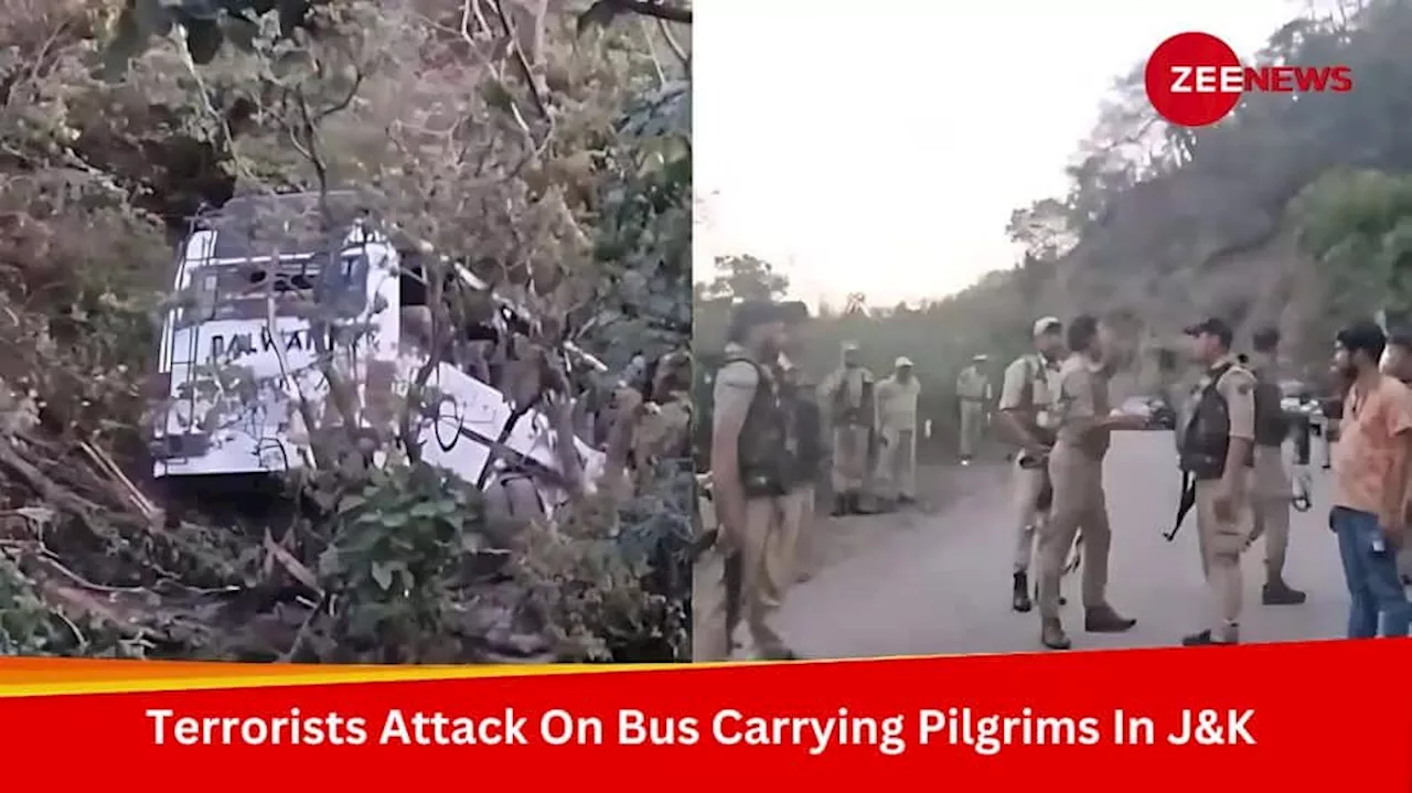 10 Killed As Terrorists Open Fire At Bus Carrying Pilgrims In Jammu And Kashmir