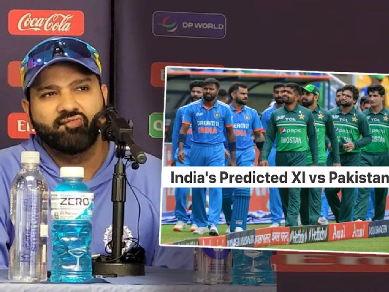 India Predicted XI vs Pakistan: इच्छा असूनही पाकिस्तानविरुद्ध 'या' 2 दोघांना मैदानात उतरवता येणार नाही