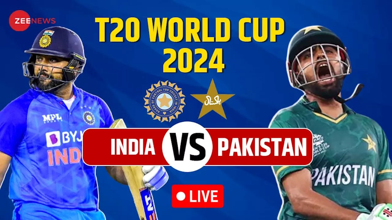 India vs Pakistan Live Score Updates: Babar Azam Wins Toss Opts To Bowl First