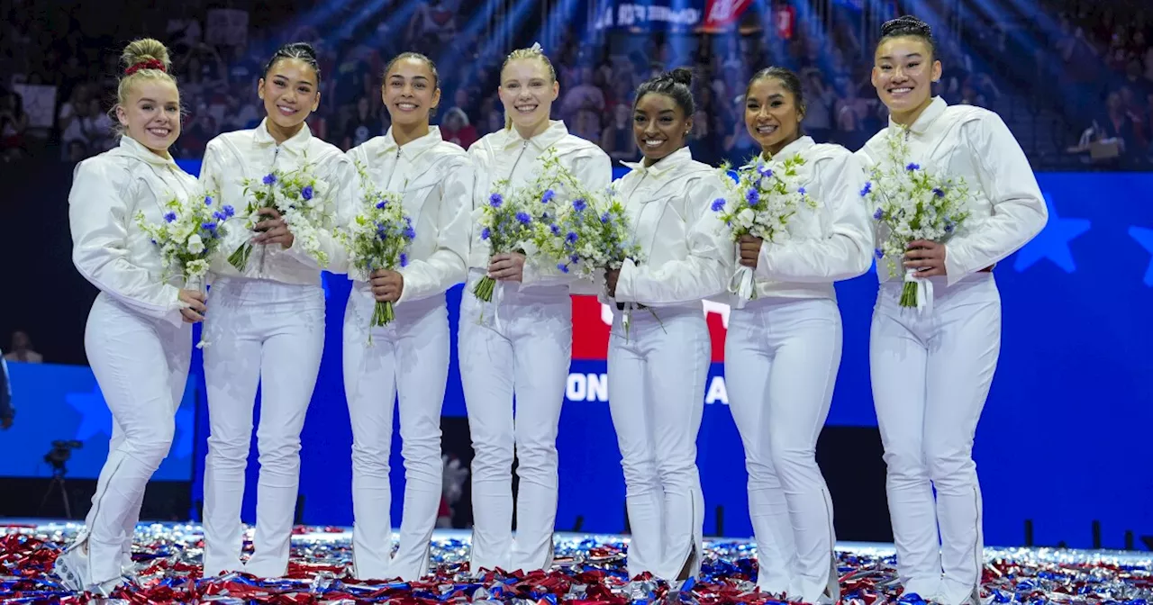 Simone Biles headlines US women's gymnastics team eyeing redemption at the Paris Olympics