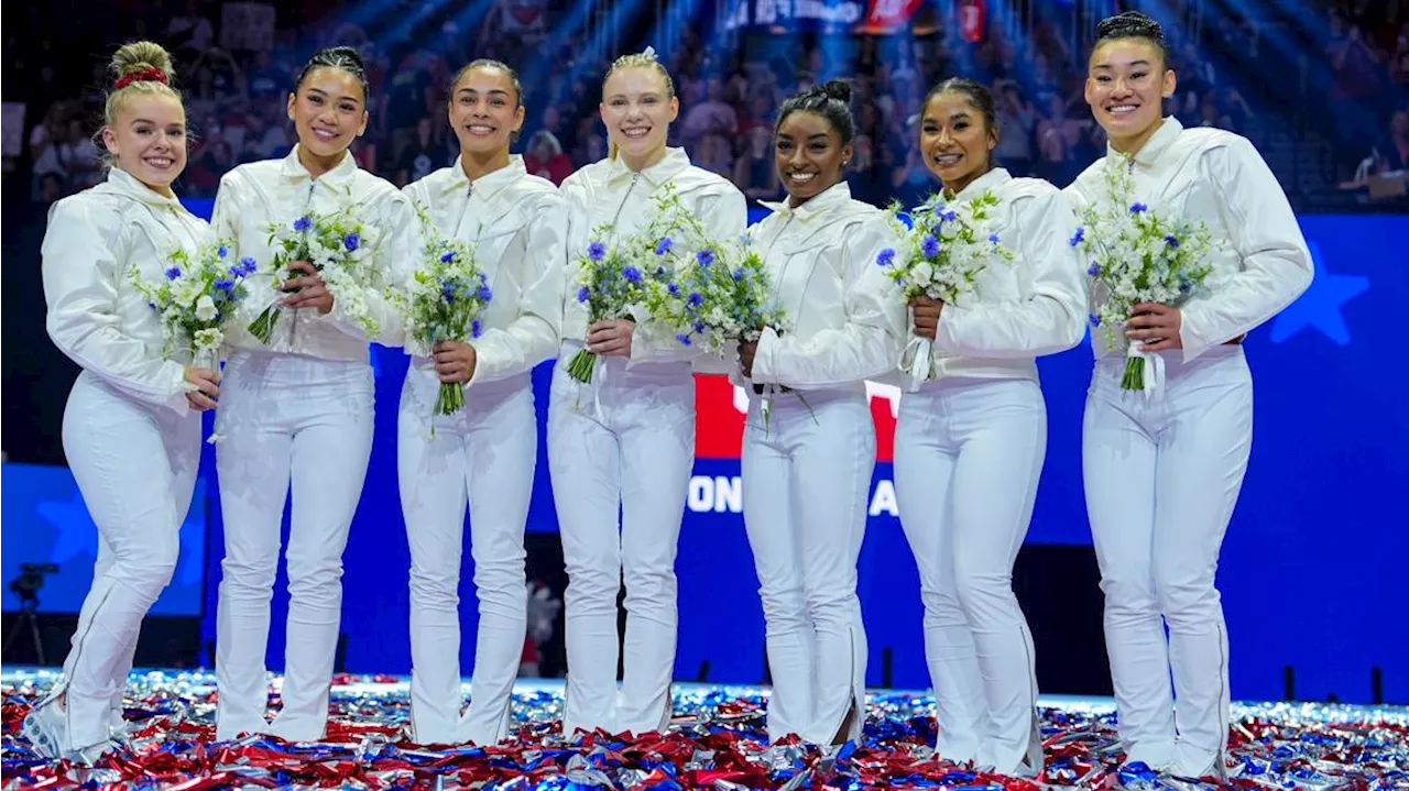 Simone Biles headlines a U.S. women's gymnastics team eyeing redemption at the Paris Olympics