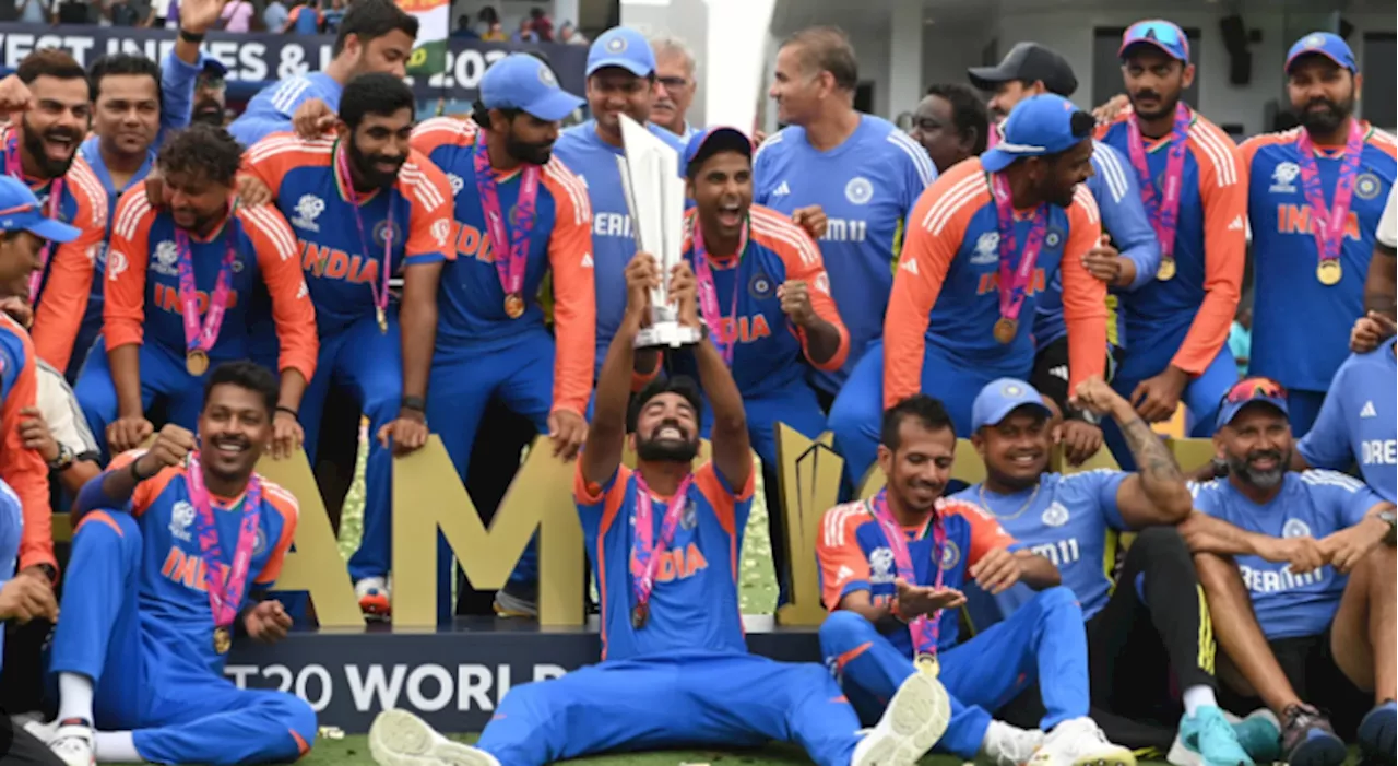 Hurricane delays triumphant return of Indian cricket team