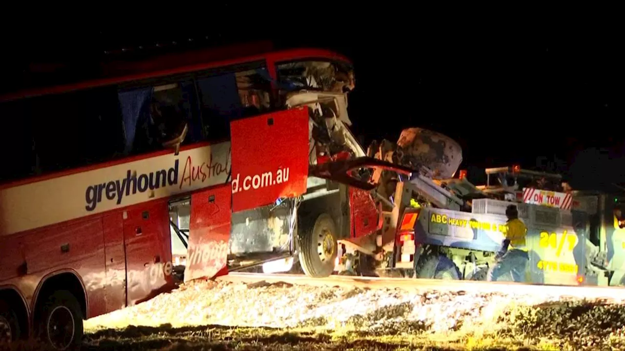 Greyhound bus passenger shares what happened in minutes after deadly Bruce Highway crash at Gumlu