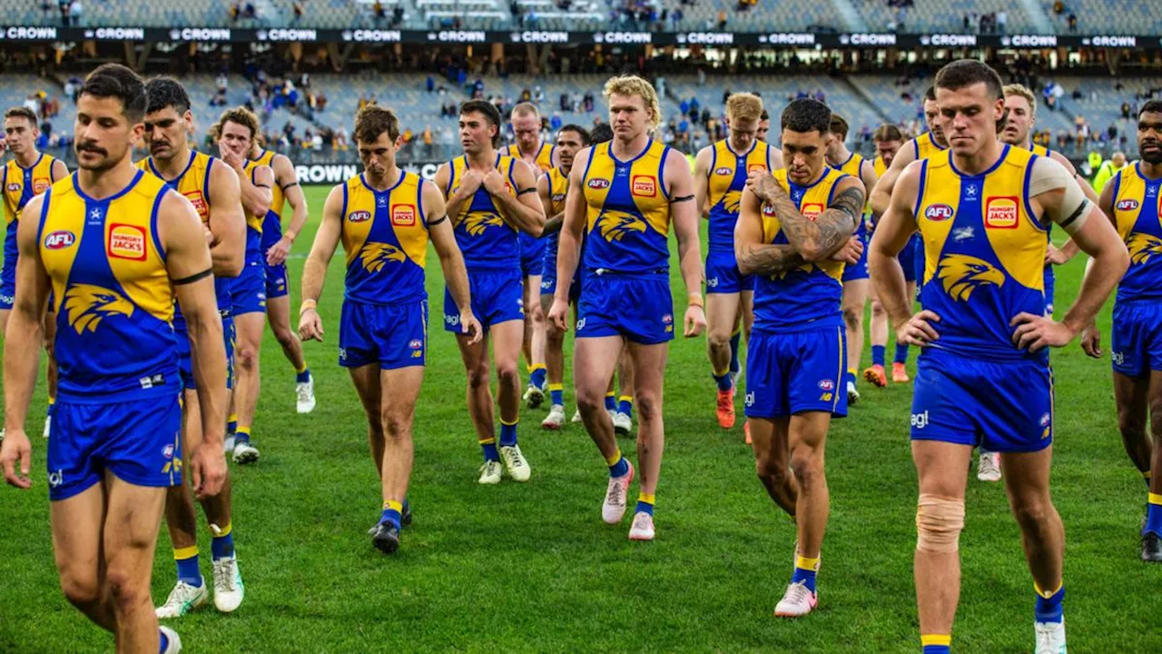 West Coast Eagles coach Adam Simpson under immense pressure after ‘appalling’ display in loss to Hawthorn