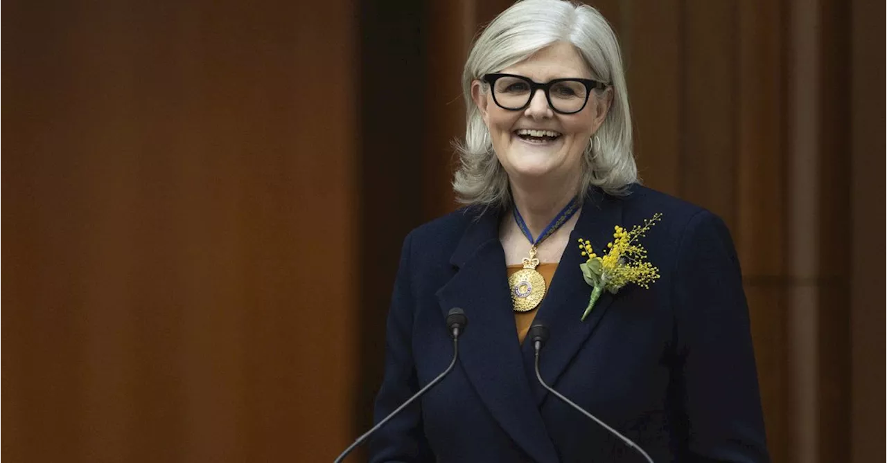 Samantha Mostyn sworn in as Australia's new governor-general