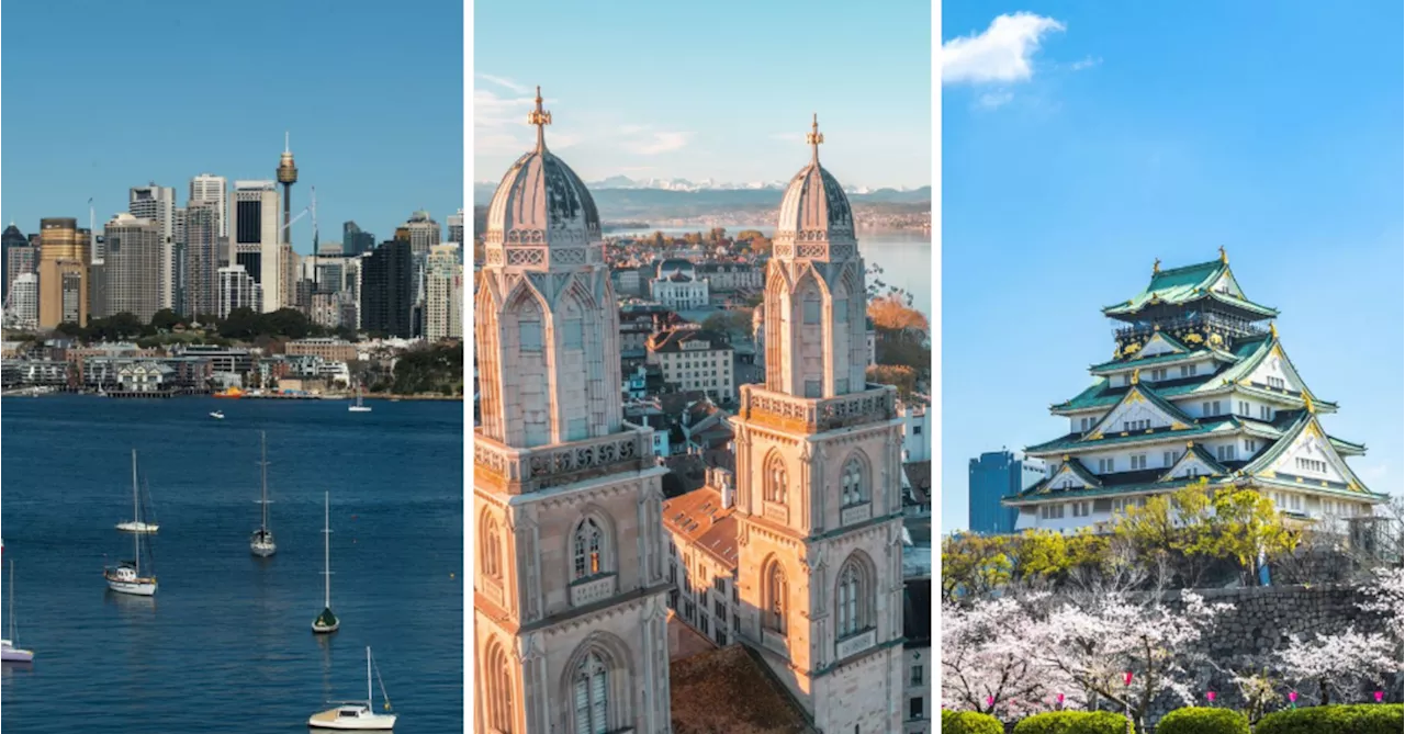 Two Aussie cities make global top 10 'most liveable cities' list