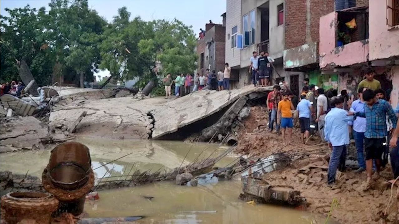 मिट्टी में मिल गए 6 करोड़... मथुरा पानी की टंकी हादसे में जांच के आदेश, कमेटी को 7 दिन में देनी होगी रिपोर्ट