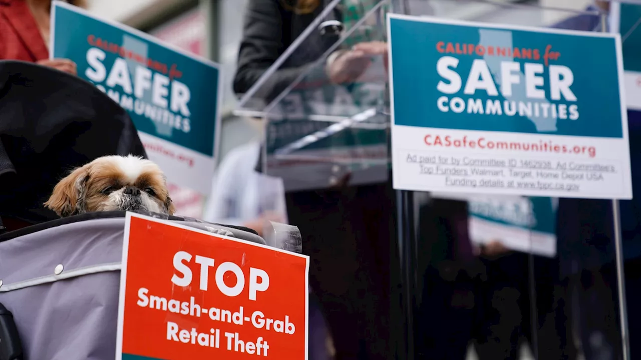 Top California Democrats announce ballot measure targeting retail theft