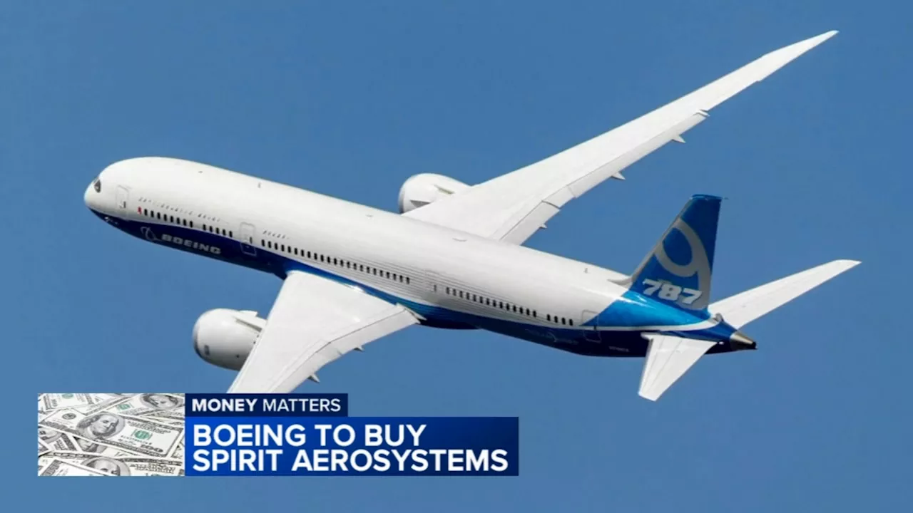 Under pressure on plane safety, Boeing is buying stressed supplier Spirit for $4.7 billion