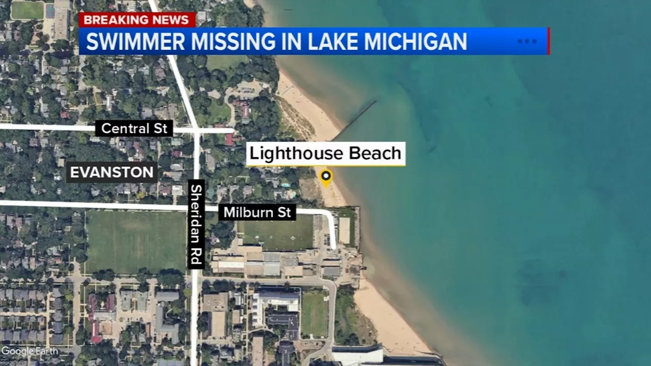 Crews suspend water search for missing man in Lake Michigan at Evanston's Lighthouse Beach