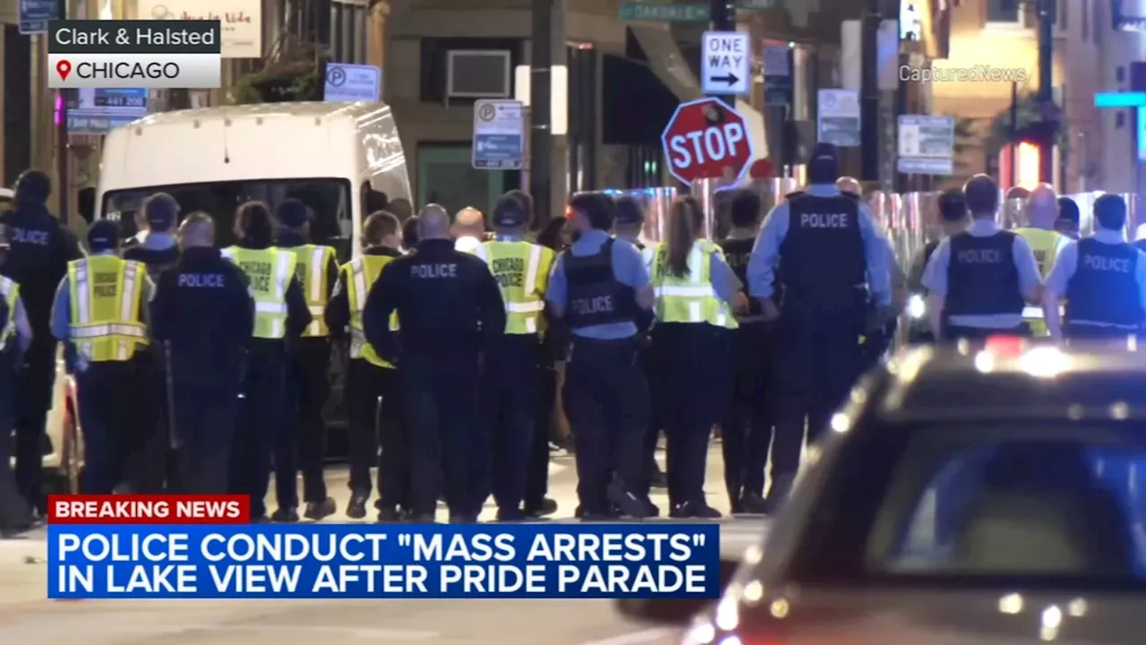 Mass arrest ordered in Lakeview near Chicago Pride Parade location ...