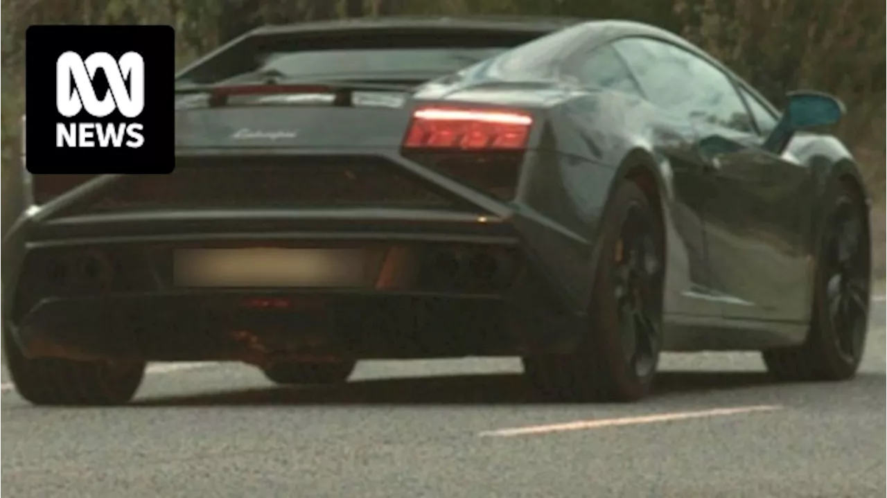 Lamborghini impounded, licence suspended after driver caught travelling at 190kph in WA