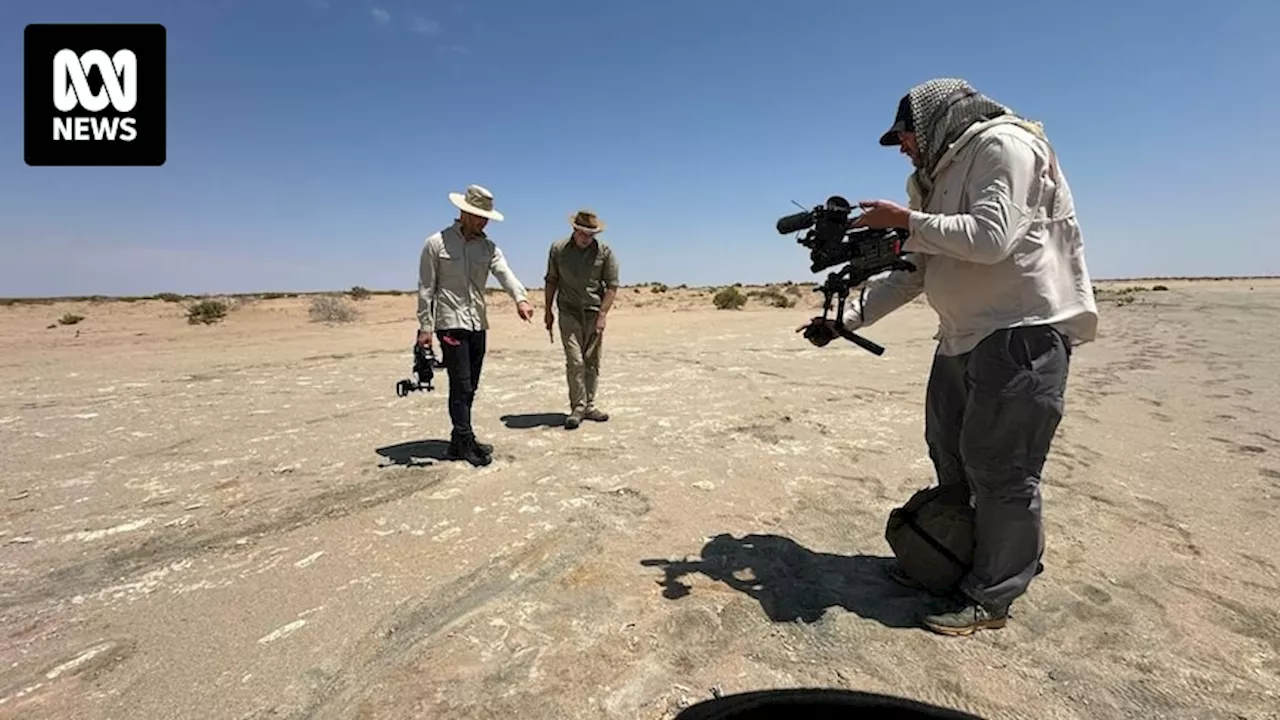 Searching for megafauna clues in remote Australia to solve an ancient true crime mystery