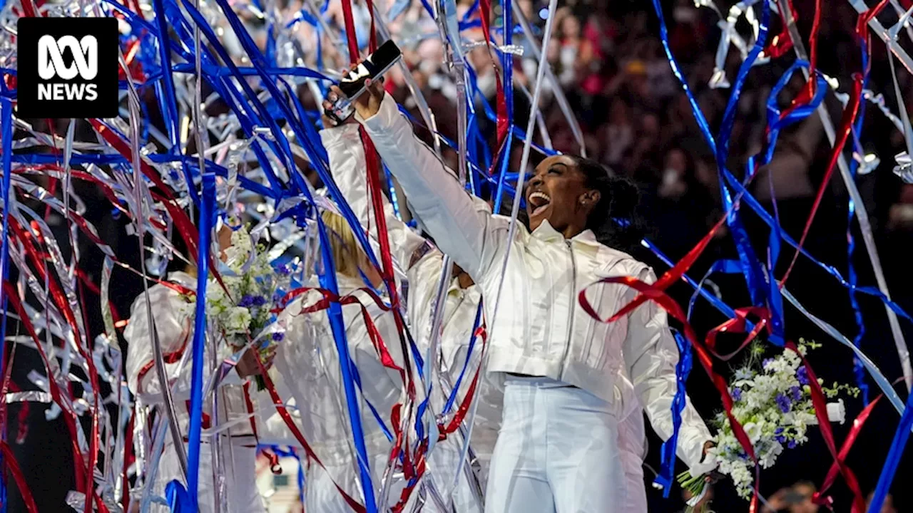 Simone Biles books ticket to Paris Olympic Games by winning US gymnastics trials