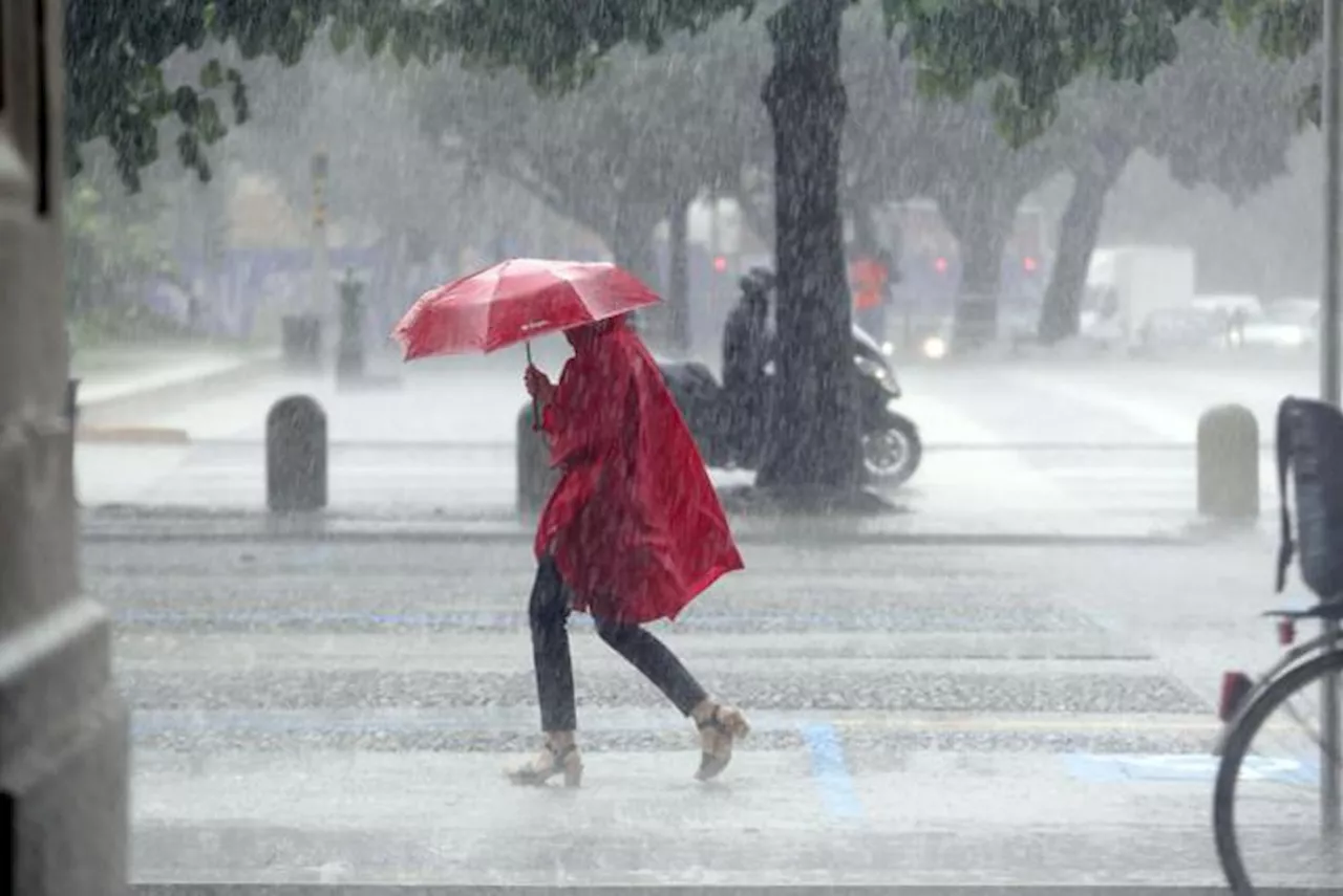 Maltempo al Nord, pioggia oggi: 1 luglio con allerta temporali