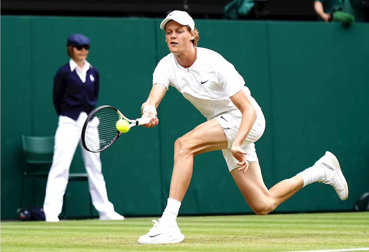 Wimbledon 2024, Sinner oggi in campo: orario, come vederlo in tv e streaming