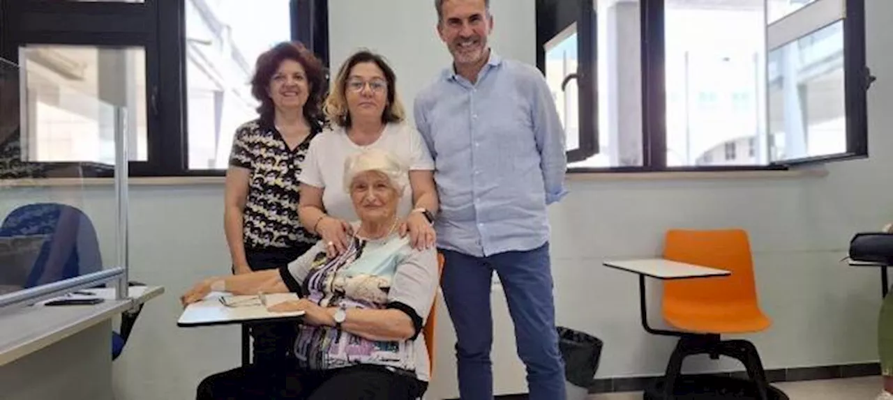 Sogno di Marianna, a 93 anni consegue il diploma di terza media